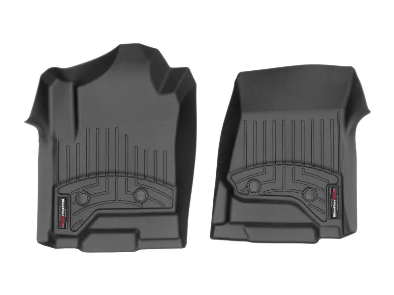 2014+ Silverado 1500 Vinyl Front Floorliner - Black (Double/Crew Cab) 1