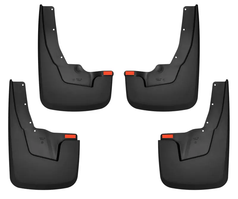 2019-2024 Ram 1500 W/ Oem Fender Flares Husky Front & Rear Mud Guards 1