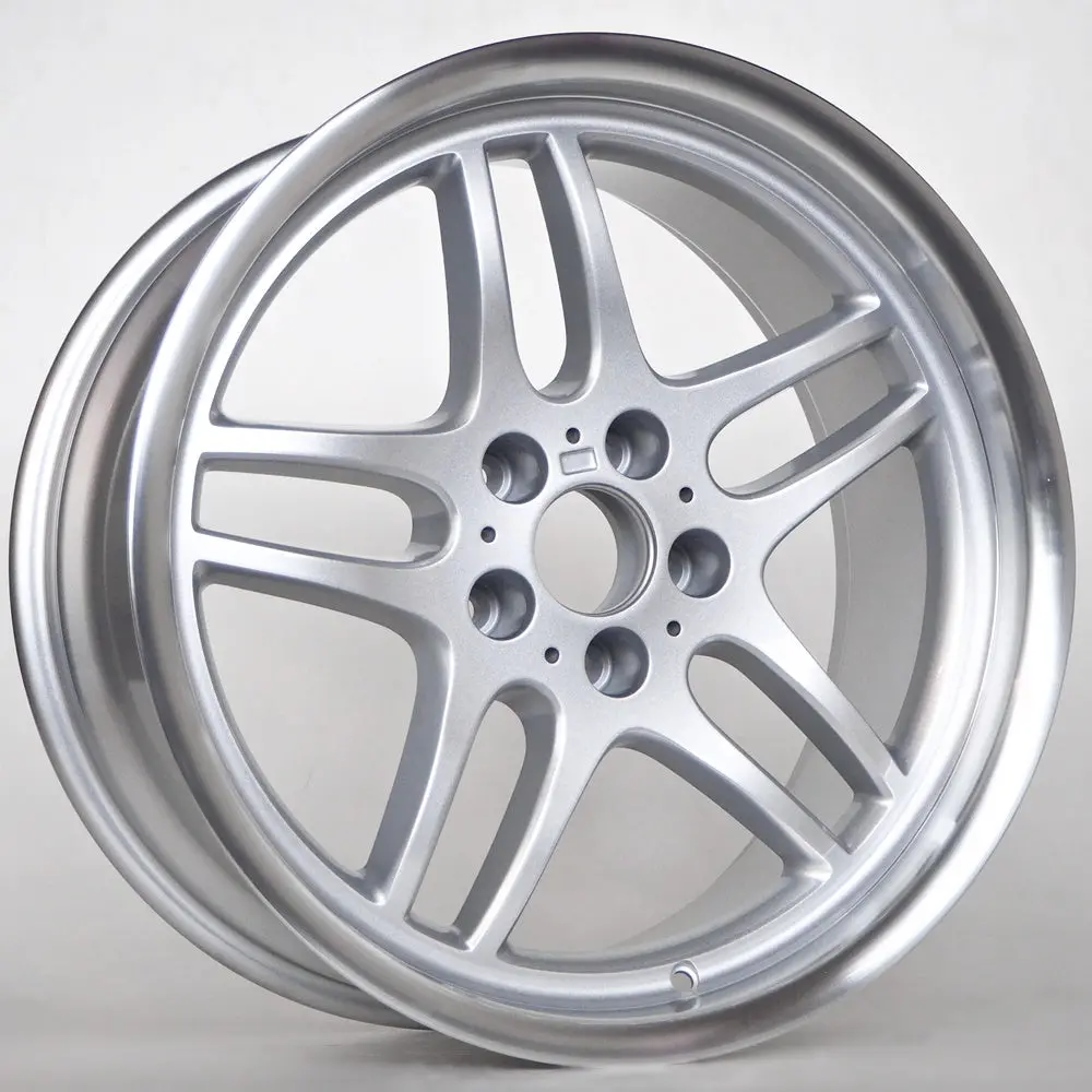 Nooe Aiden 8,5X19 5X120 Et15 74,1 Silver Polished Lip 1
