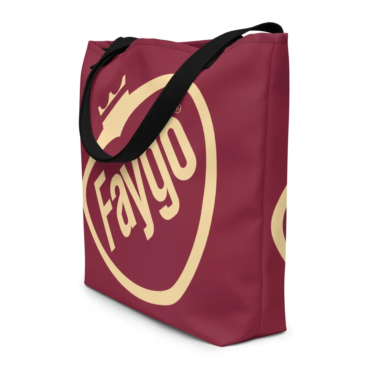 Faygo Retro Logo All-Over Print Large Tote Bag - 16" X 20" - Rock & Rye 2
