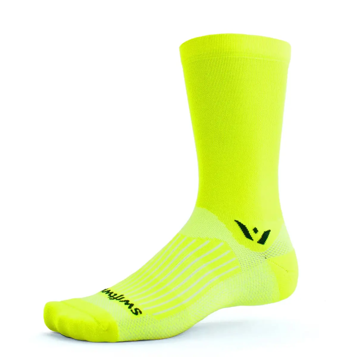 Swiftwick Apsire 7 Socks - Yellow 1
