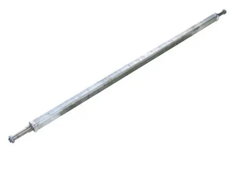 2,500 Lb Custom Trailer Axle, 2" X 2" Raw Steel Square Tube, Straight Spindle #Ta-2500R 1