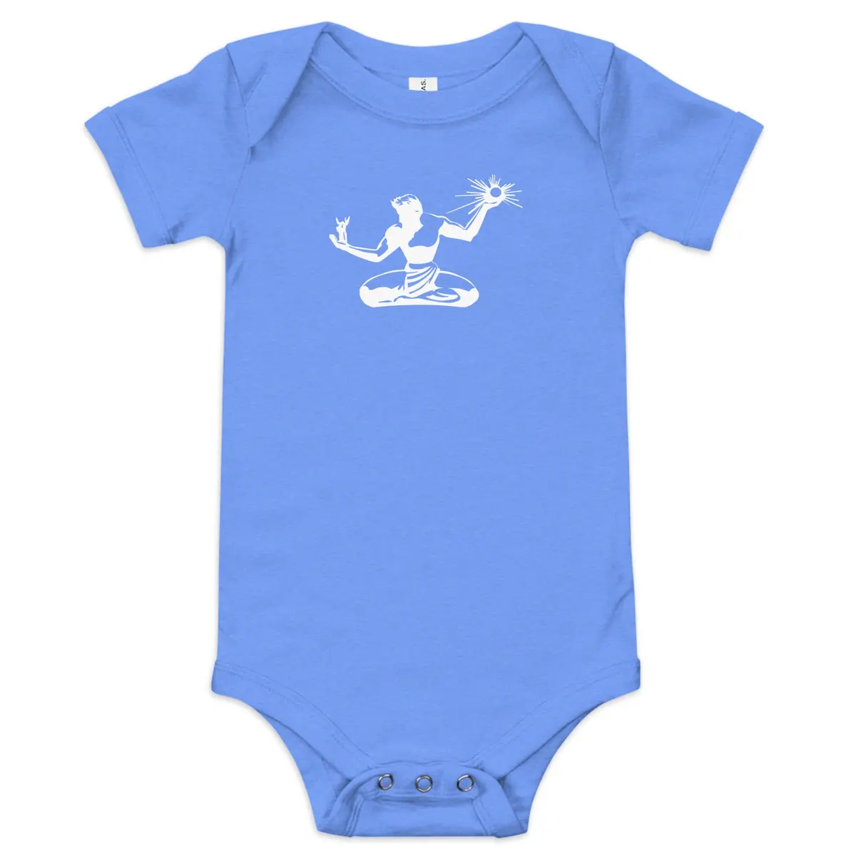 Spirit Of Detroit Baby Onsie - Blue / White 1
