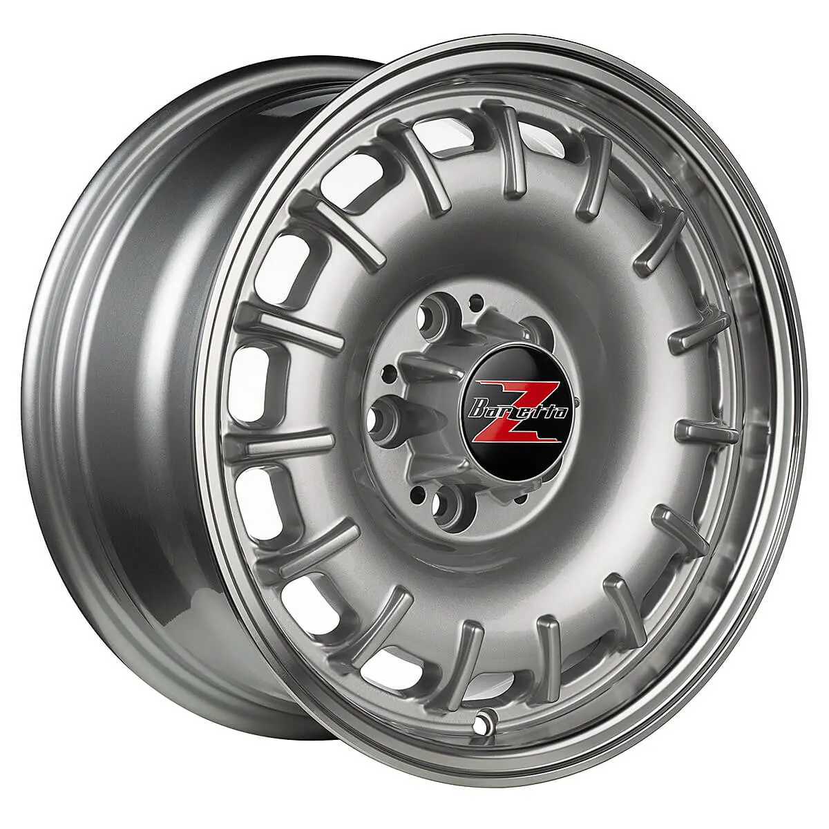 Barzetta Baroque Silver Polished Lip 7X15 5X112 Et23 Nav 66.6 1