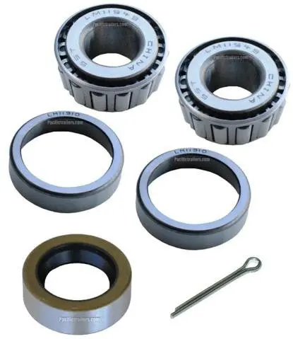 Trailer Bearing Kit, 3/4" Spindle, Lm11949 Inner/Outer Bearings, 11174Tb Seal 1