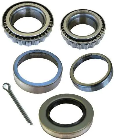 Trailer Bearing Kit, 1 1/4" X 1 3/4" Spindle, Lm67048/25580 Bearings 1