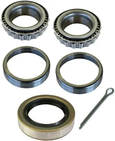 Trailer Bearing Kit, 1 1/4" Spindle, Lm67048 Inner/Outer Bearings, Seal 15234 1