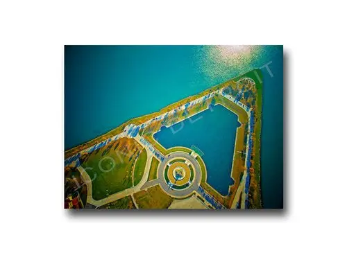 Belle Isle Birds Eye View Luster Or Canvas Print $35 - $430 1