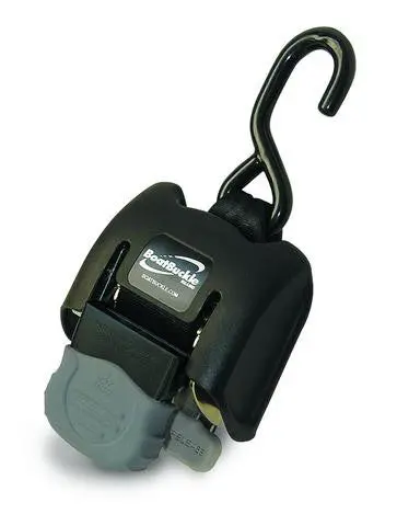 Boat Buckle G2 Retractable Transom Tie Down Straps (1 Pair) #F08893 1