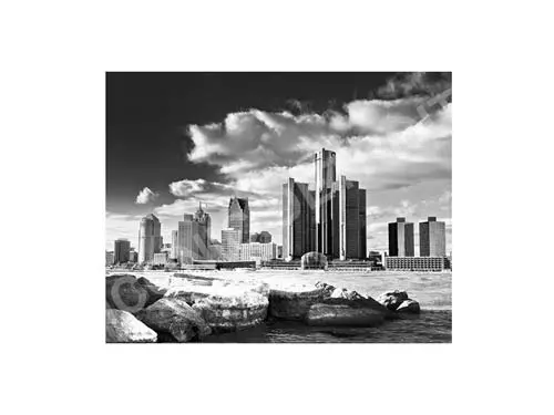 Detroit River Rocks Black & White Luster Or Canvas Print $35 - $430 1