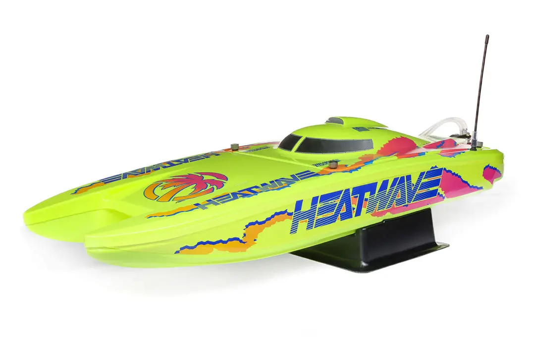 Heat Wave X Horizon Hobby Blackjack Catamaran Remote Controlled Boat - 24 Inch 1