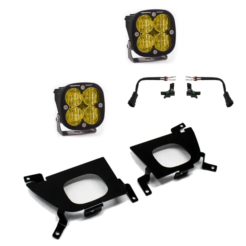 2019-2022 Silverado 1500-3500 Baja Designs Pro Fog Pocket Mount Kit 1