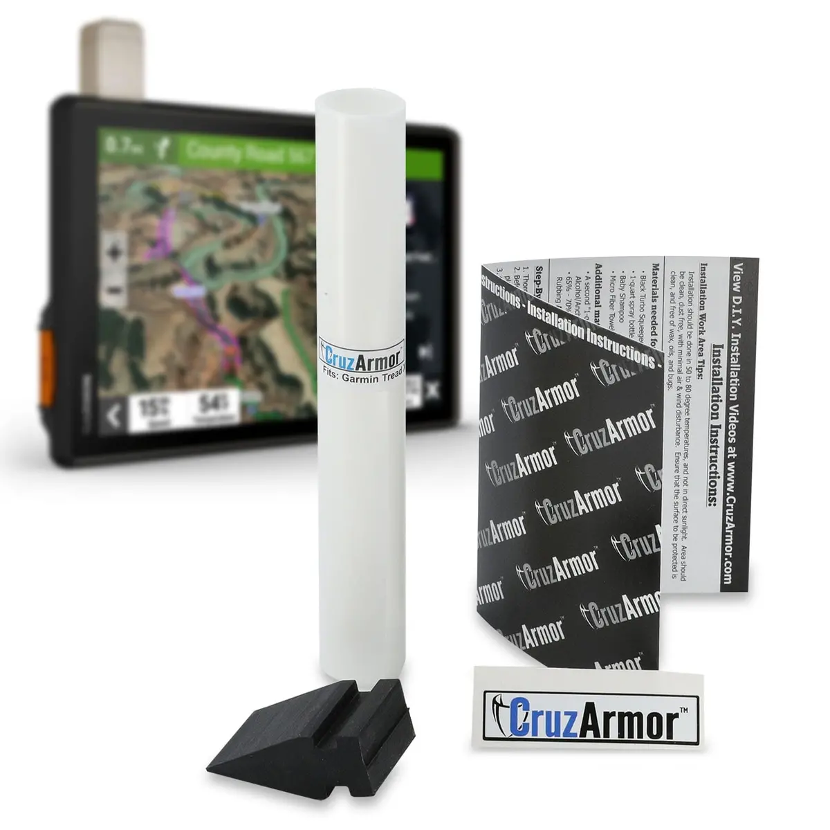 Cruzarmor Garmin Overland Gps Screen Protector 1