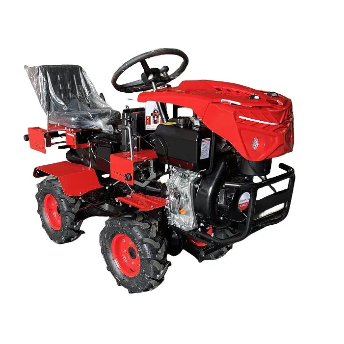 Plt195e-4 Drive: 4-Wheel Drive Tiller Elec. Start 1
