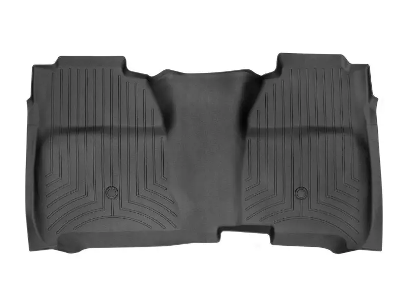 2014+ Silverado 1500 / Sierra (Crew Cab) Rear Vinyl Floorliner - Black 1