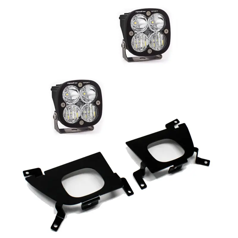 2019-2022 Silverado 1500-3500 Baja Designs Sport Fog Pocket Mount Kit 1