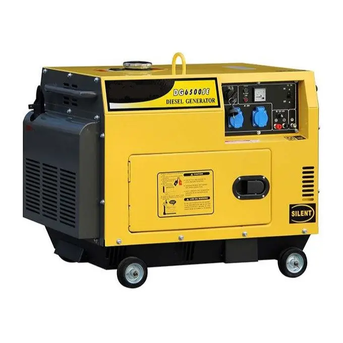 Pl8500t:Grey Diesel Generator 6.0 Kva 1
