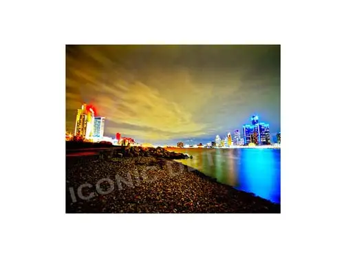 Detroit Windsor Beach Luster Or Canvas Print $35 - $430 1