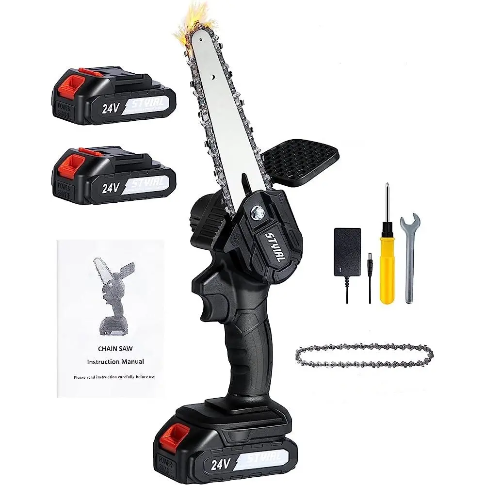 Mccs-007: Cordless Chainsaw 6", Brush Motor 1