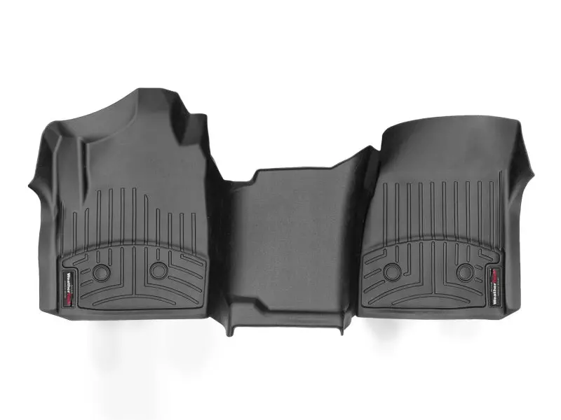 2014+ Silverado 1500 Front W/ Vinyl Floors Floorliner - Black 1