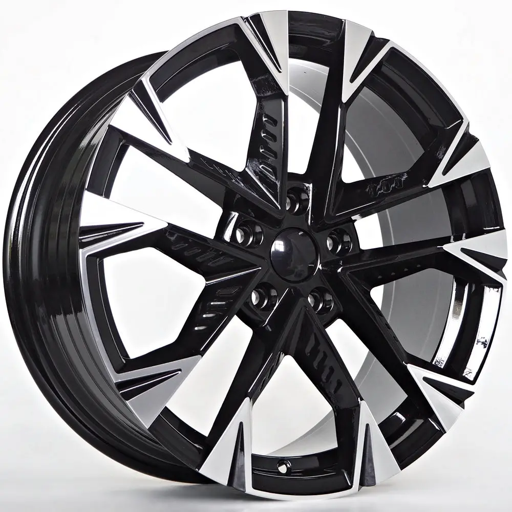 Nooe Ezra 8X18 5X112 Et40 57,1 Black Machined Spokes 1