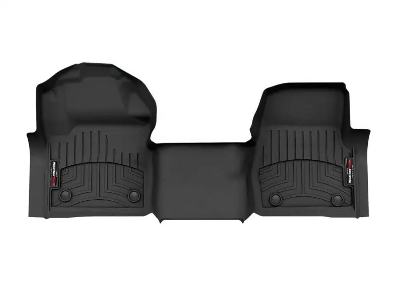 2023-2024 Ford F-250/F-350 Super Duty Over The Hump/Vinyl Floor Front Floorliner - Black 1