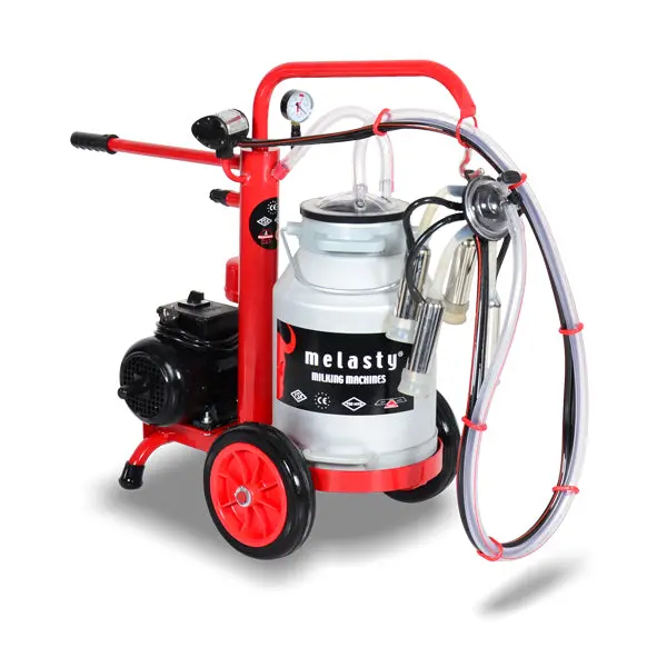 Milking Machine Pipe Type For Single Cow, 40L Tank 1