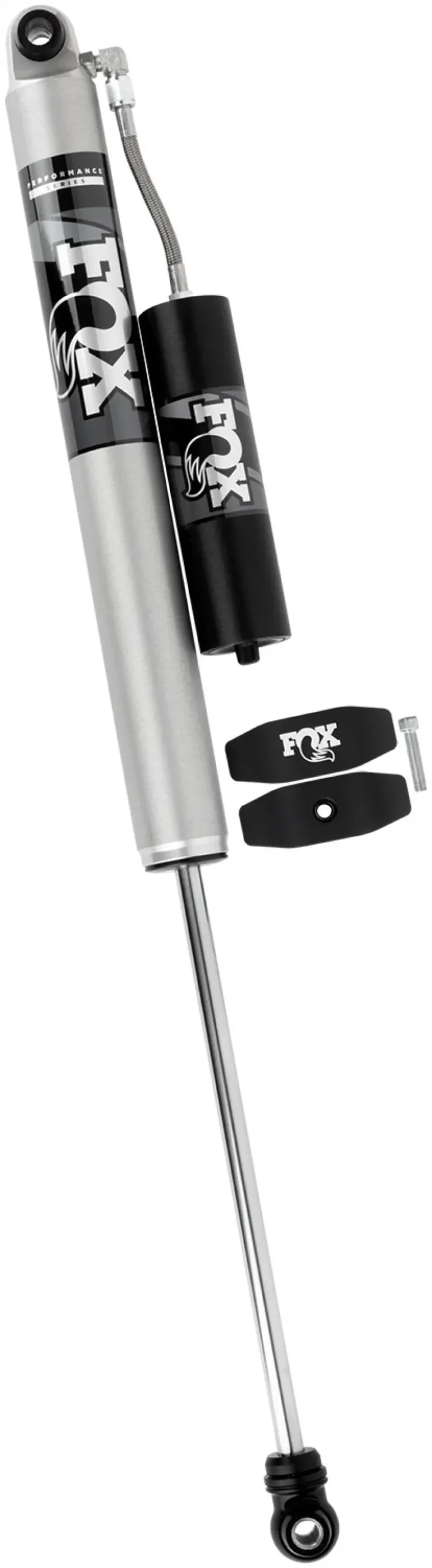 2017+ F-250/F-350 Fox 2.0 Performance Series Smooth Body Remote Reservoir Rear Shock - 4-6In Lift 2