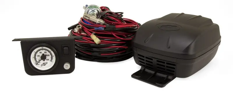 Air Lift Loadcontroller Ii Single Gauge Onboard Air Compressor System — 5 Psi Min (Pn 25592) 2