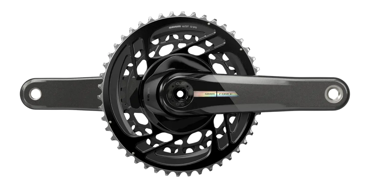 Sram Force Axs Crankset D2 Dub - Unicorn Grey W/Laser Foil 1