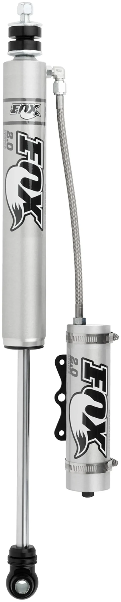 1994-2013 Dodge/Ram 2500/3500 Fox 2.0 Performance Series 10.6In Smooth Body Remote Reservoir Front Shock (Aluminum) - 2-4In Lift 2