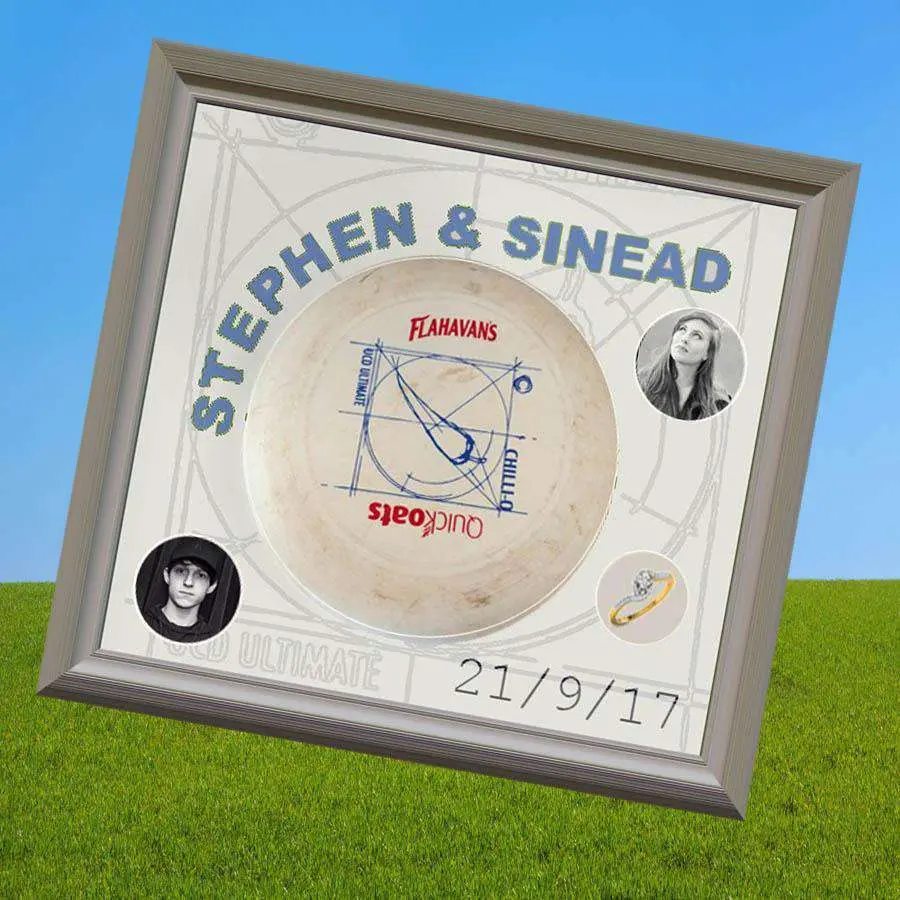 Wedding Gift For Couple Who Meet Playing Frisbee 1