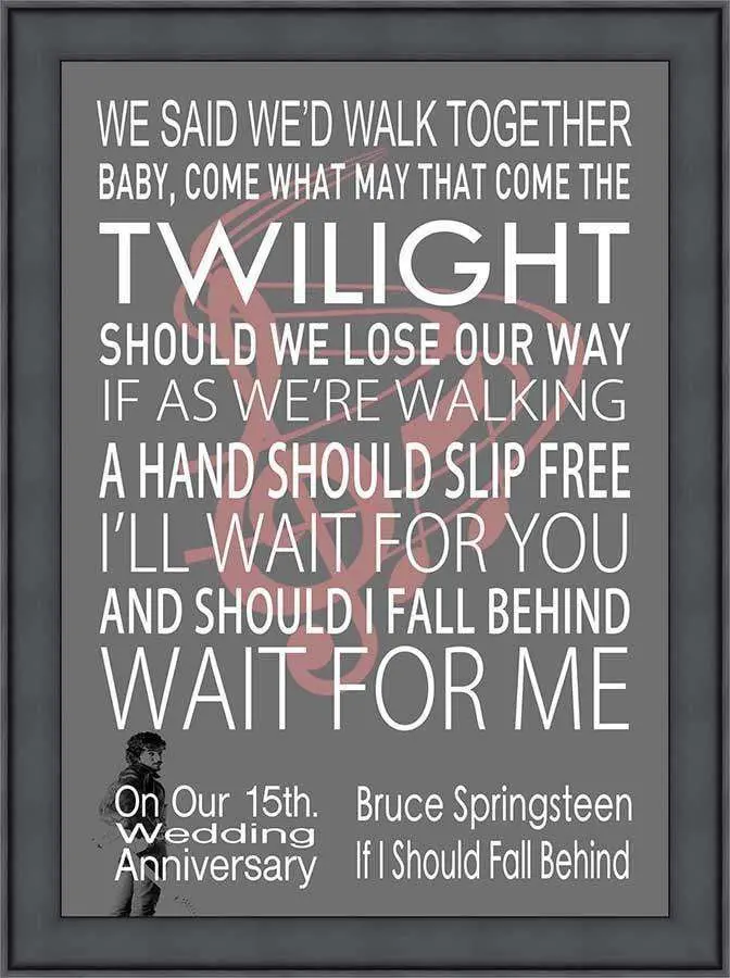 Personalised Song Print 1