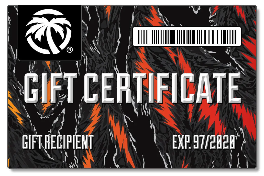 Gift Certificate 1