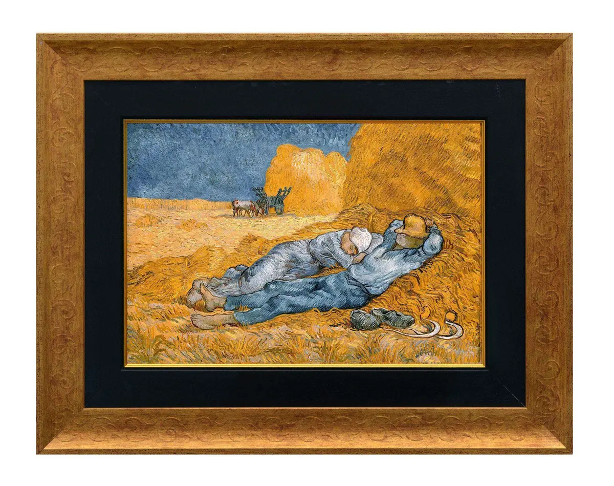 Noon-Rest From Work By Vincent Van Gogh 1