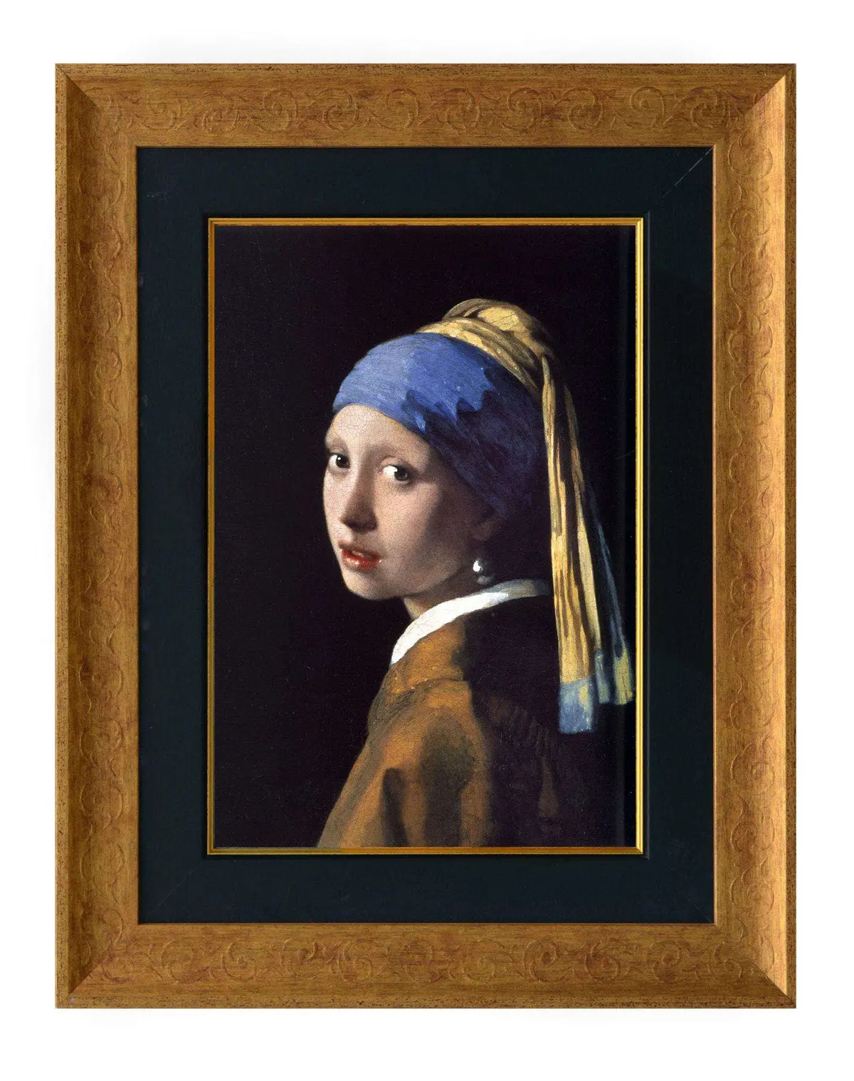 Girl With A Pearl Earring By Vermeer 1