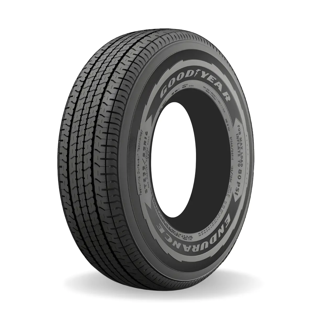 Goodyear Endurance St205/75R14 Lrd 8-Ply Trailer Tire 1