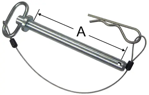 Trailer Hitch Pin For 3X5 Fold-Away Hinge Kits. #500336 1