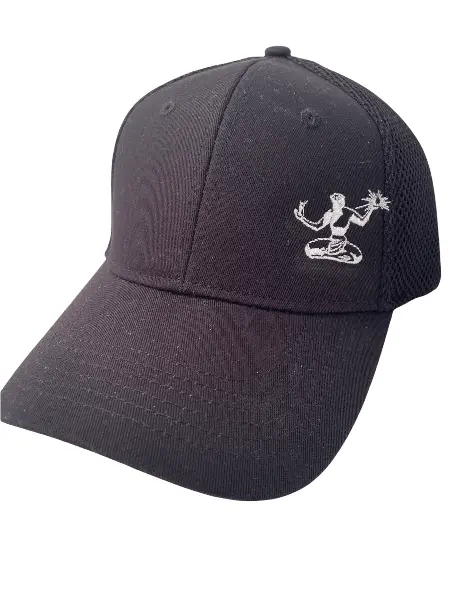 Spirit Of Detroit Mesh Adjustable Hat / White + Black 1