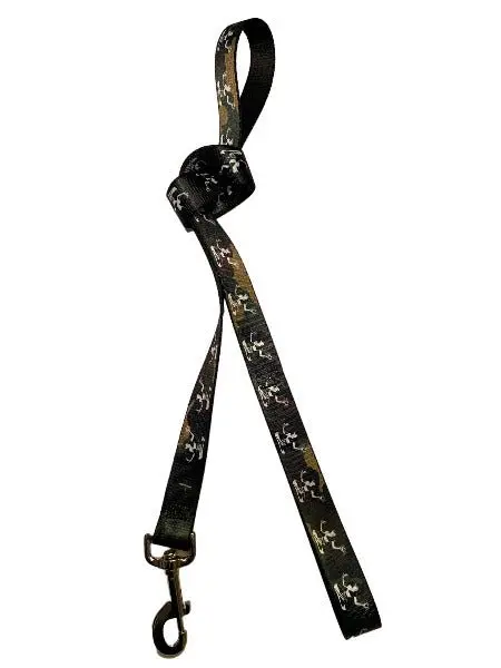 Pure Detroit Dog Leash / Green Camo 1
