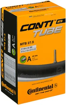 Continental Standard Tube - 27.5 X 1.75 - 2.5, 42Mm Presta Valve 1
