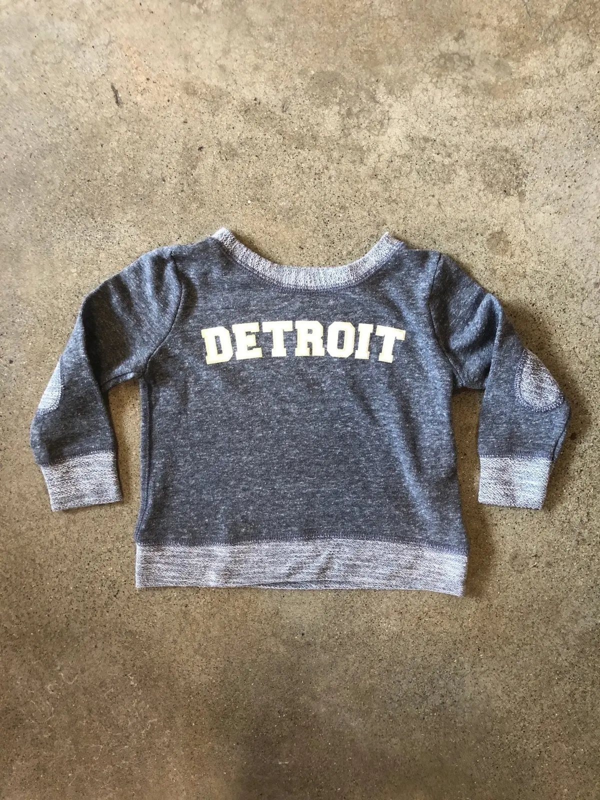 Detroit Varsity Terry Long Sleeve / Navy / Toddler 1