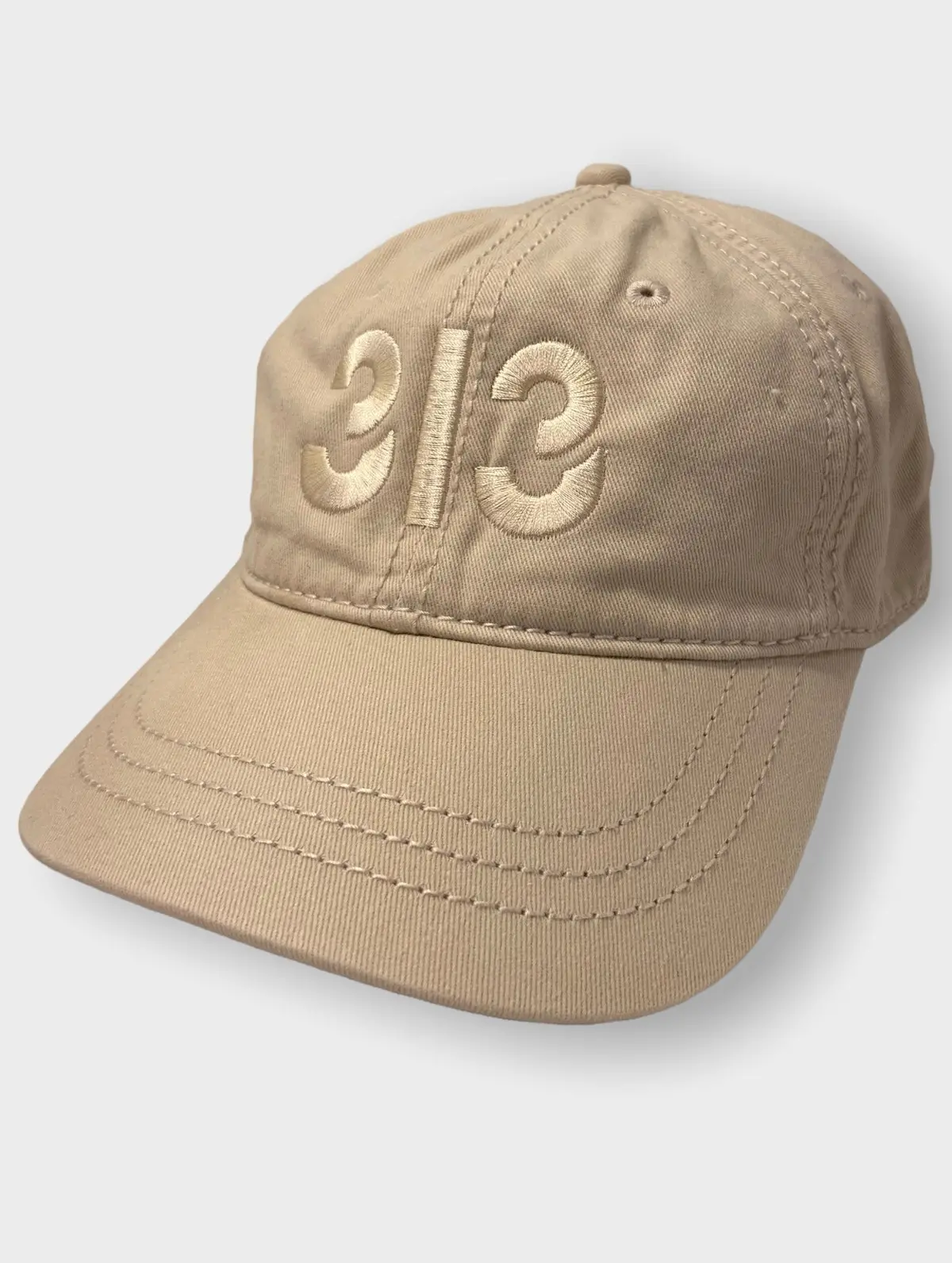 Modern 313 Classic Adjustable Hat / Cream + Khaki 1
