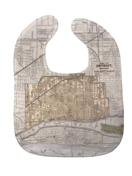 Map Of Detroit Bib 1
