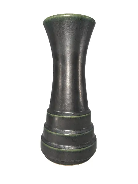 Pewabic Step Vase - Gunmetal 1