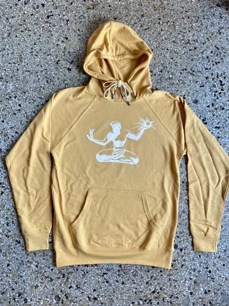 Spirit Lightweight Pullover / White + Summer Gold / Unisex 1