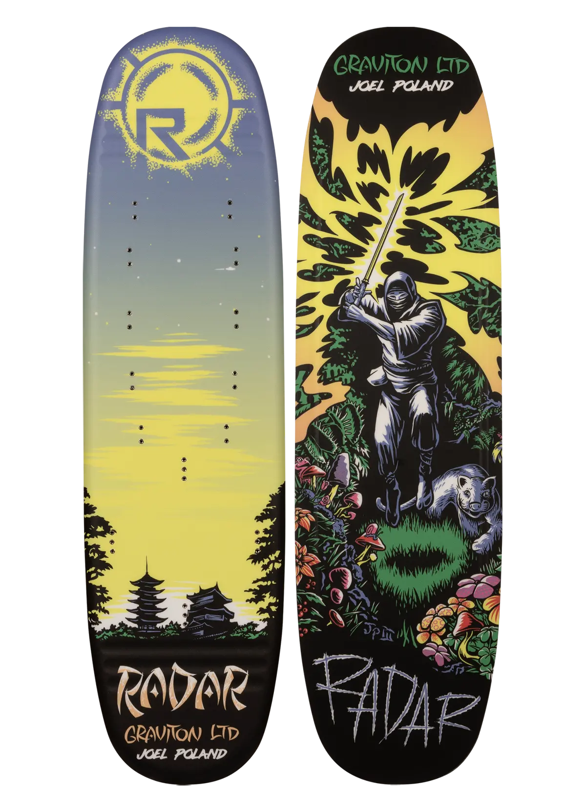 Joel Poland Ninja 2025Radar-Ltd.Graviton Trick Ski- 1