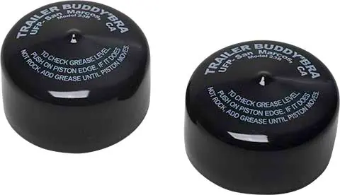Trailer Buddy Grease Cap Bra Covers 23B (1-Pair) 1