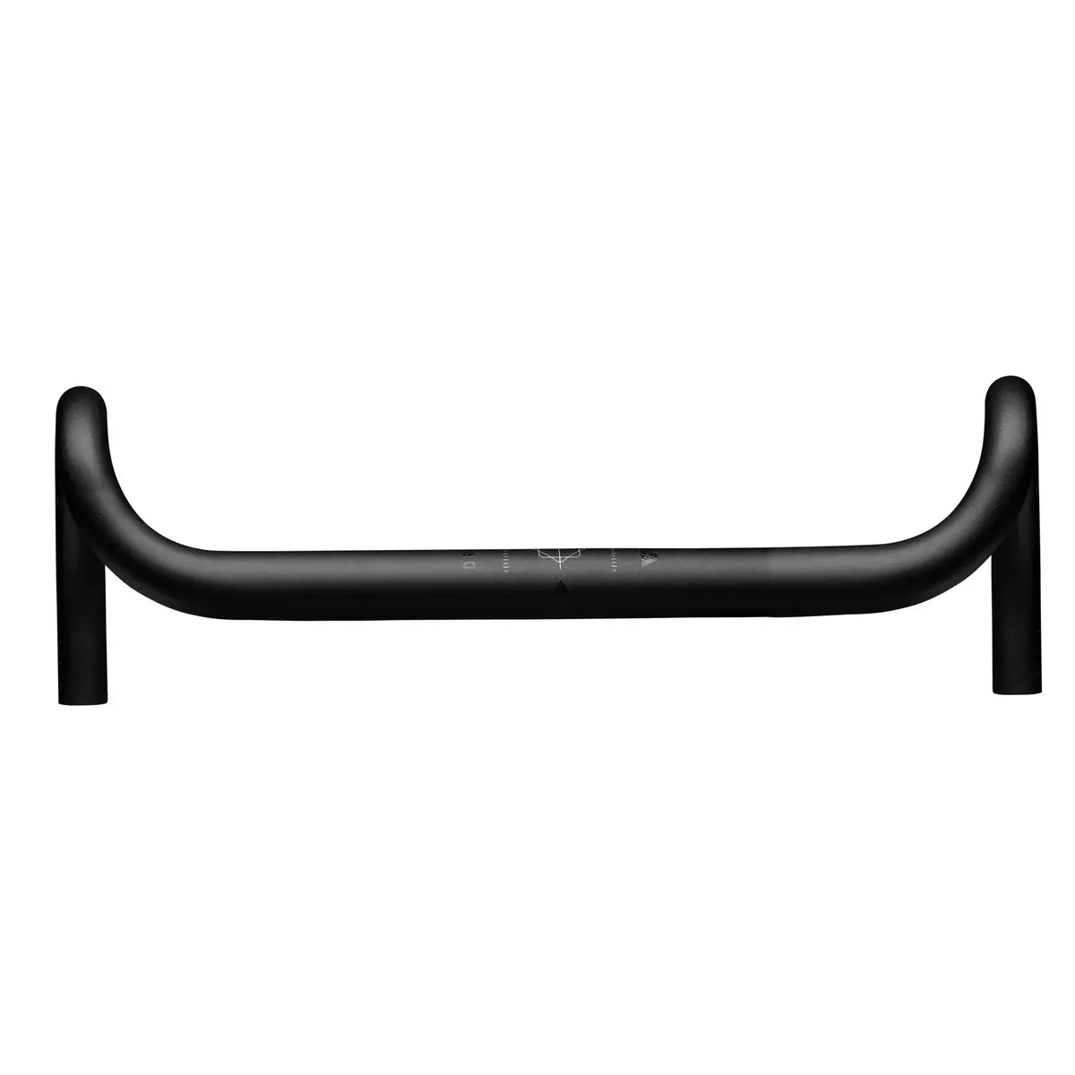 Profile Design DRV/A Drop Bar – 120mm Reach Carbon-Alloy Road Handlebar in Matte Black