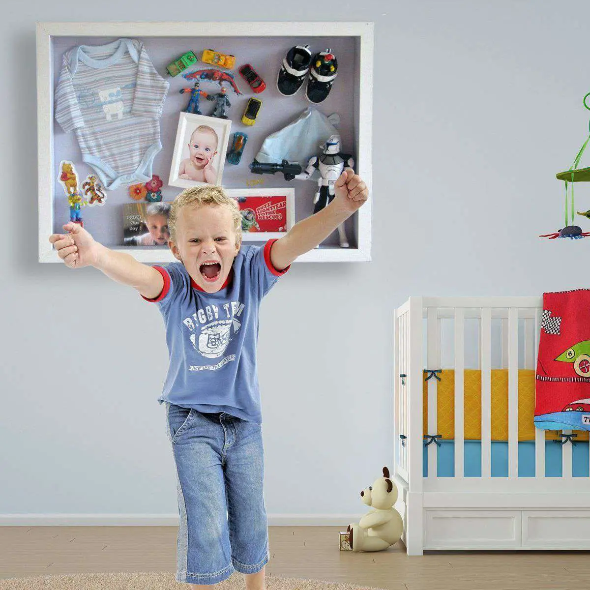 The First Of The Kid's Stuff Framed 1